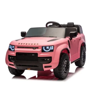 Licensed Land Rover Defender OCTA Pink Electric Car Kids 24V 2 Seater Ride on Car Remote Control Battery-operated Car for Kids