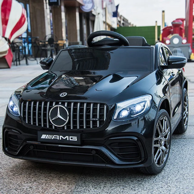 Licensed Mercedes Benz AMG GLC63S COUPE 12V Battery Powered Baby Ride On Cars Kids Electric Car with Remote Control