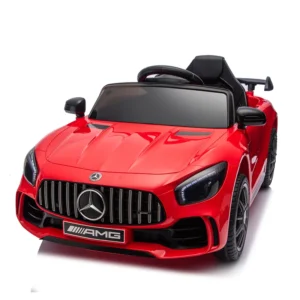 Licensed Mercedes Benz AMG GTR 12V Rechargeable Battery Ride on Toy Cars for Kids to Drive Kids Electric Car with Remote Control