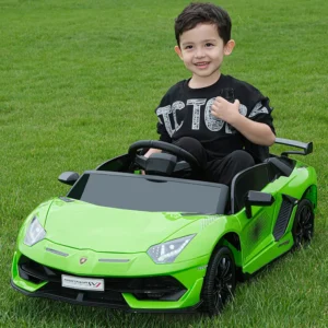 Licensed Ride on 12V Kids Electric Car for Children to Ride with Display Music and Light Electric Toys Car for Kids Ride on Car