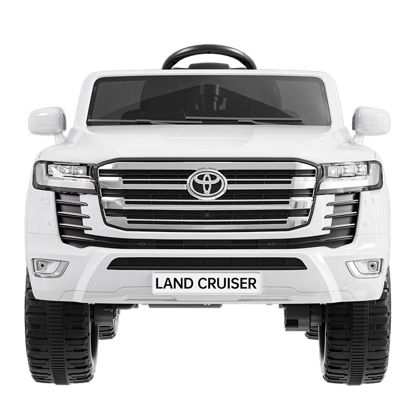 Licensed Toyo Land Cruiser Kids Electric Ride On Car SUV Off Road Battery Powered Toy Vehicle Remote Control Durable Safe