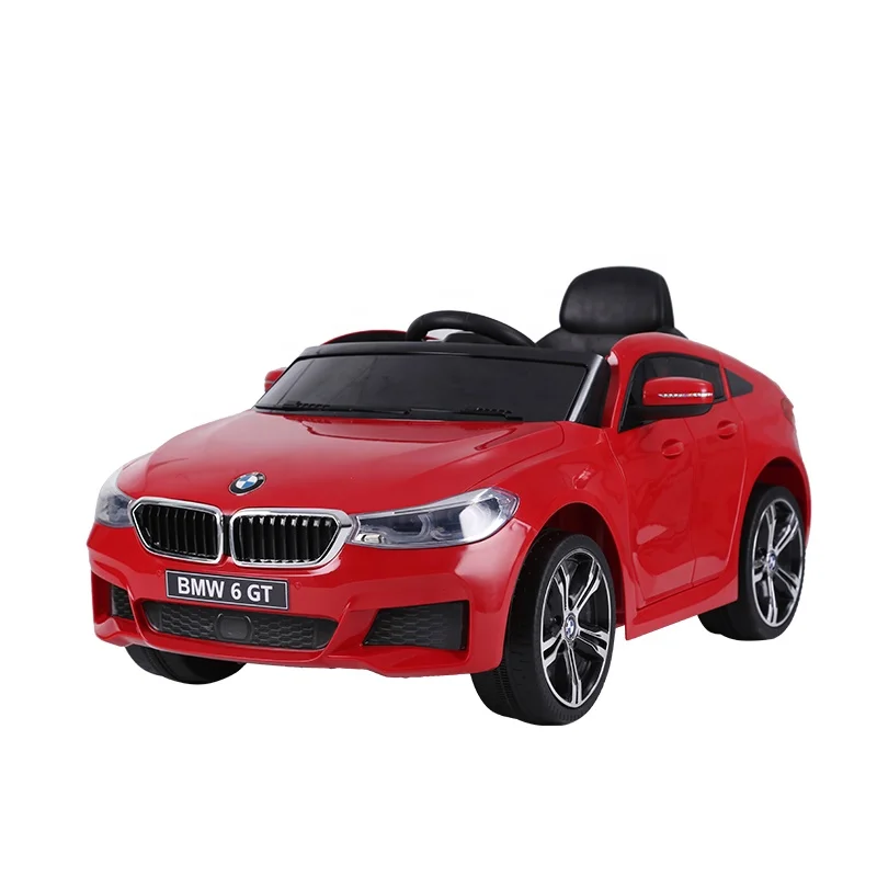 Licensed Vehicles Kids Ride on Toy Toddlers 12V Electric Cars Red Color Children Ride on Car With Parental Remote Control