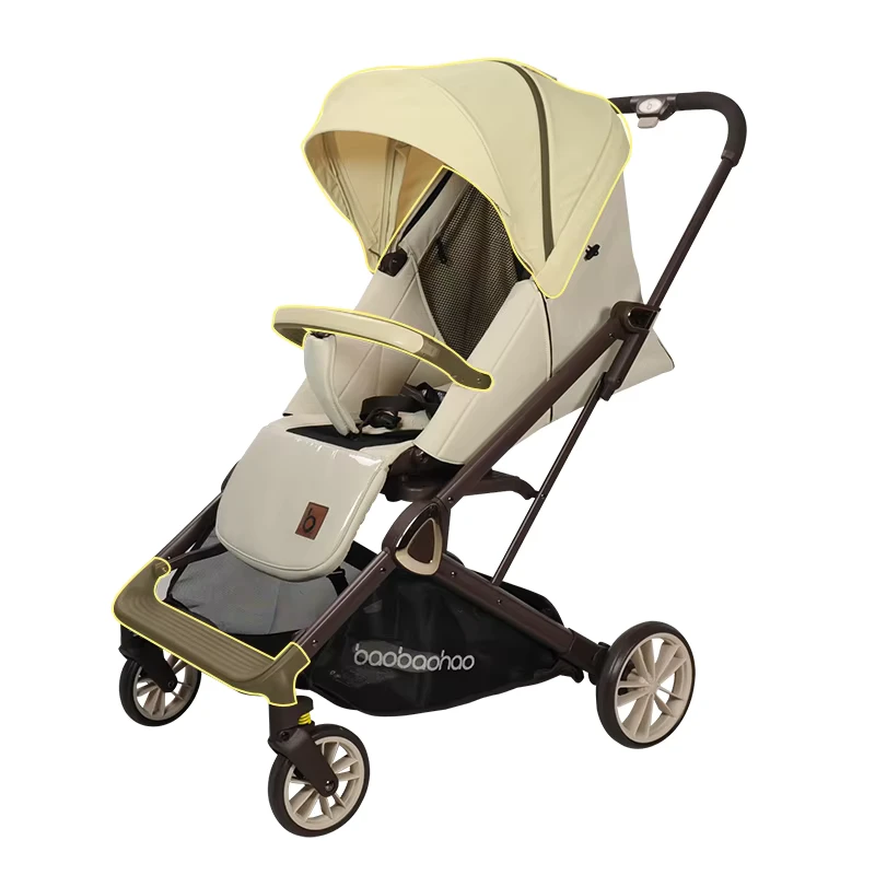 Lichtgewicht Kinderwagen 2 in 1 Kinderwagen Voor Peuter