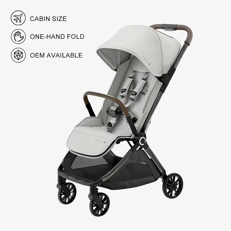 Light Portable Cabin Stroller Auto Folding Aluminum Alloy 20KG Load Capacity Lightweight Buggy Chinese Pram for Infant Travel