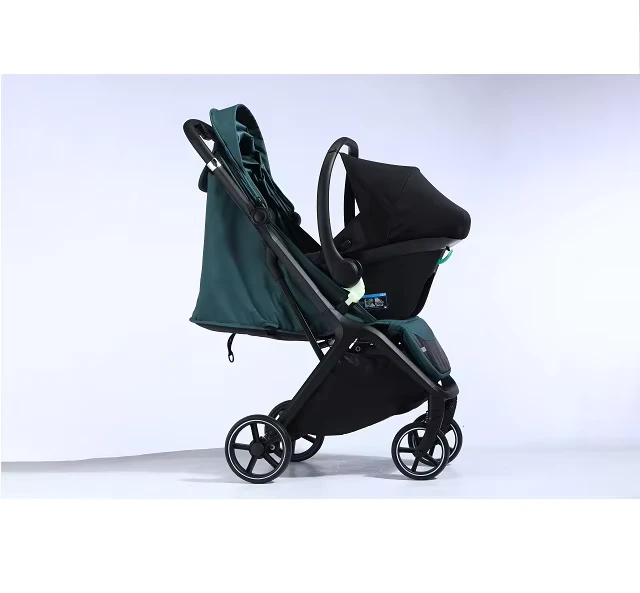 Lightweight Baby Stroller All Aluminum Alloy One-touch Folding Various Colors Available (Sapphire Blue) 0-3 Years Old SHUANGXING