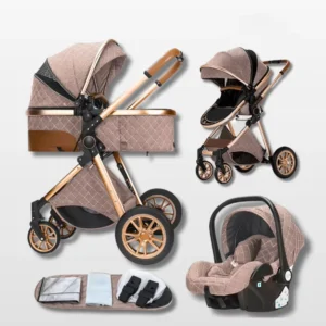 Lightweight Baby Stroller One Button Folding Frame Travel Buggy Lightweight Stroller for 0 48 Months up to 22 kg Baby Use
