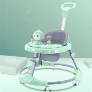 Lightweight Compact and Portable Baby Walker with 6 wheel Baby Chair