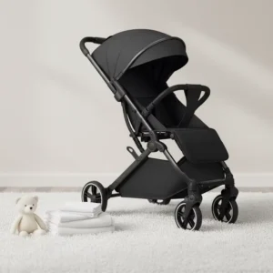 Lightweight Cotton Baby Stroller for Children Small Size Folding Compact 2-in-1 Carriage Stroller