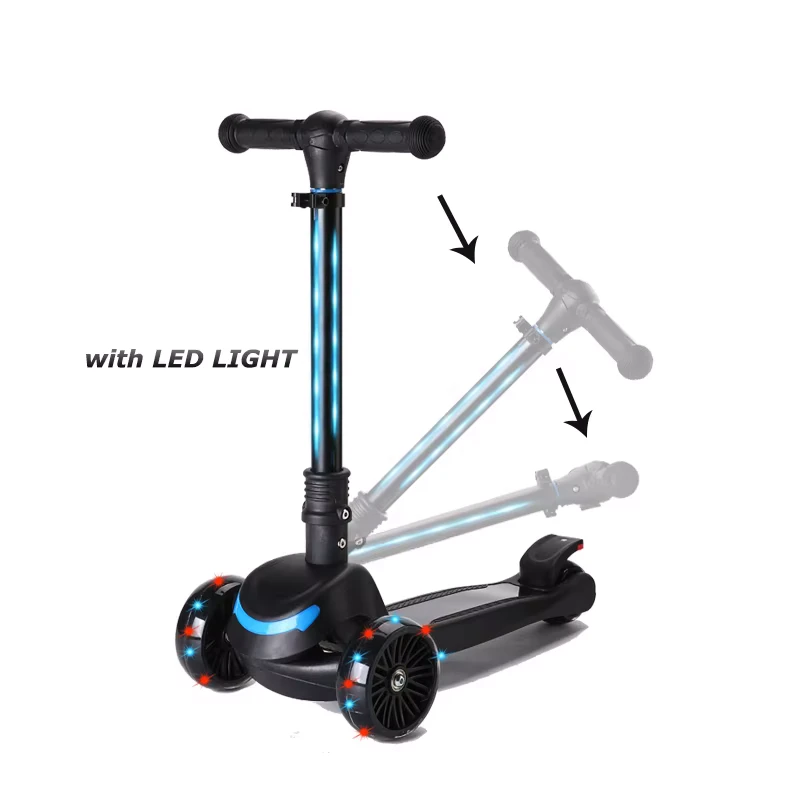 Lightweight Durable 3 Wheel Kid Child Kick Scooter Adjustable Height