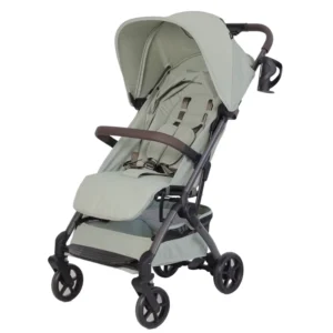 Lightweight Easy to Fold Compact Portable Baby Stroller with Metal Frame and Fabric Material for Airplane Travel