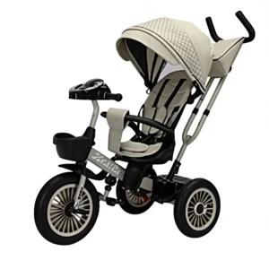 Lightweight Foldable 3-Wheel Kids Tricycle for 1-6 Year Olds Safe & Portable Ride