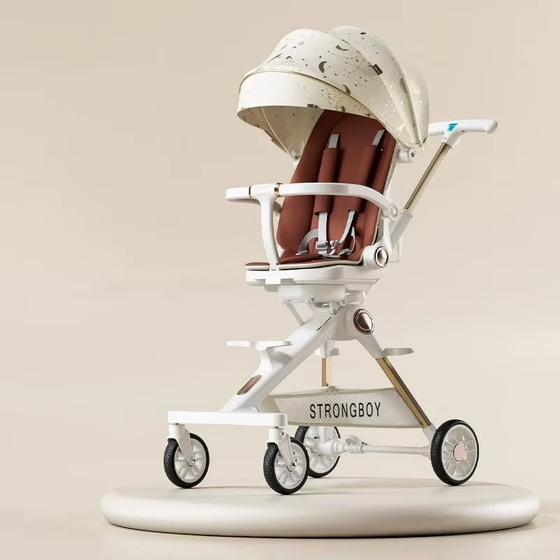 Lightweight Foldable Baby Stroller High View Compact Travel Stroller for Airplane Umbrella Stroller for Toddler