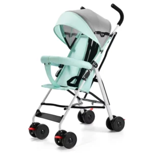 Lightweight Foldable Baby Stroller Reclining Anti Hunchback Design Portable Travel System Umbrella Stroller for Toddlers