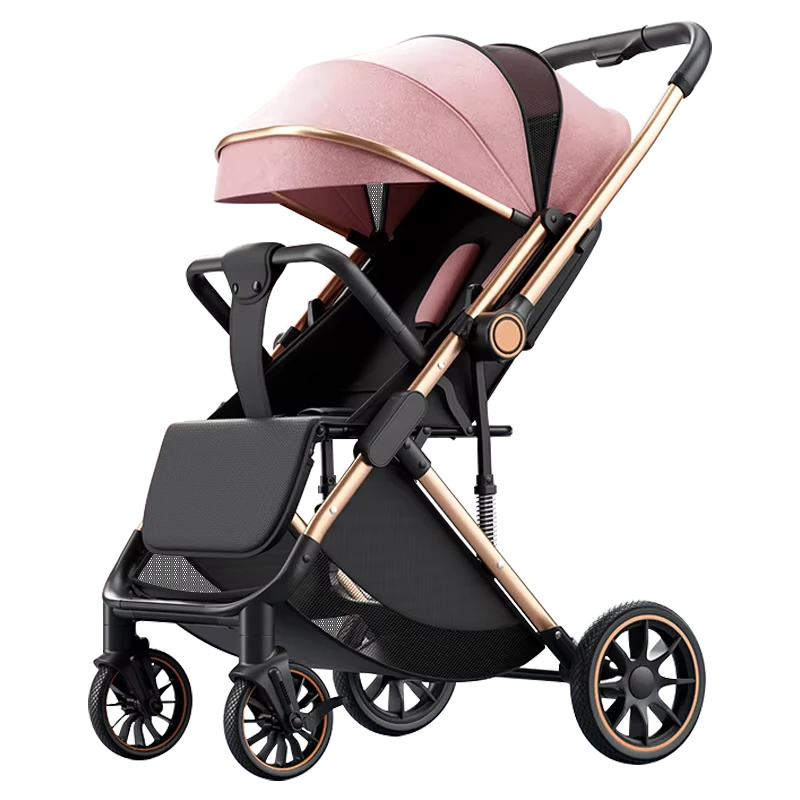 Lightweight Foldable Baby Stroller for Toddler 0 3 Years Oxford Material 20KG Load Capacity