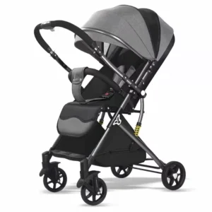 Lightweight Foldable Compact Stroller Baby Pushchair Buggy Carbon Steel Frame Baby Strollers Prams