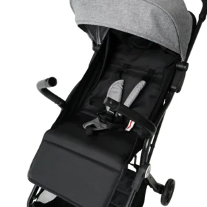 Lightweight Folding Black 4 Wheel Comfort Toddler Baby Stroller for Air Travel