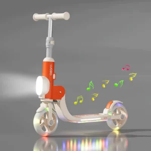 Lightweight Kids Scooter for 3-Year-Old Children New Planar Wheel Device Made of Plastic