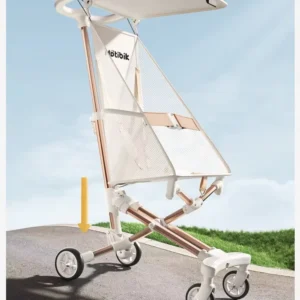 Lightweight Luxury Baby Pram Carriage Stroller Adjustable Comfortable New Baby Full Set Trolleyl Foldable Steel Frame 20 25KM