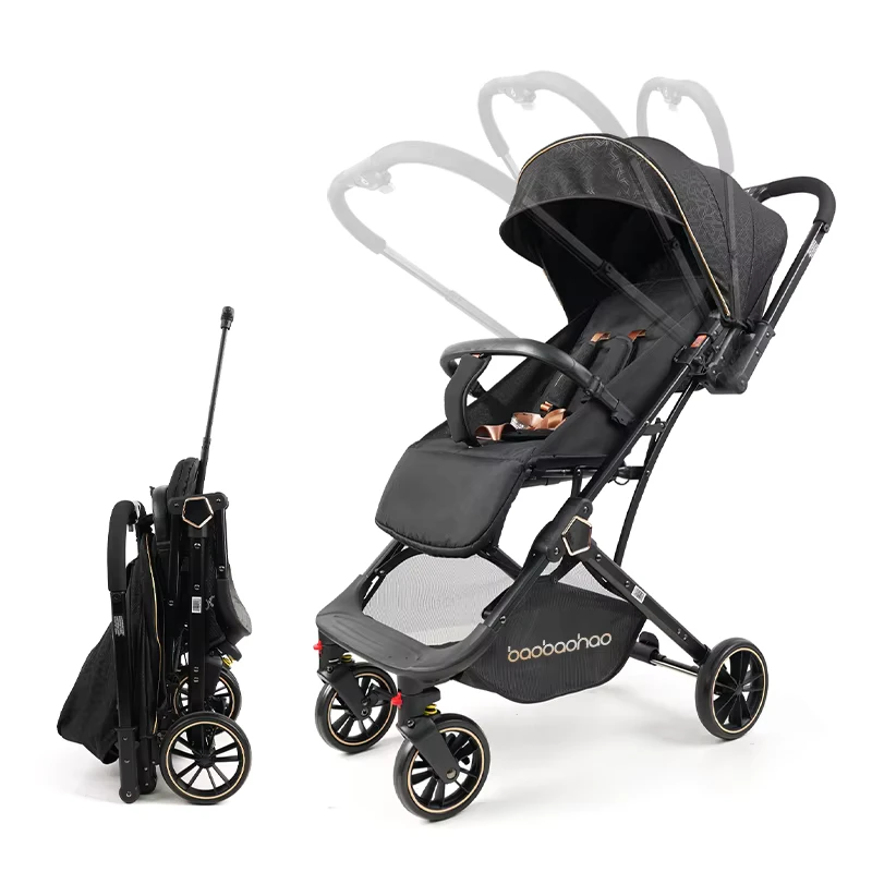 Lightweight Multifunction Easy Folding Baby Stroller Two way Stroller Two way Confortabel Seats Design Baby Carrier