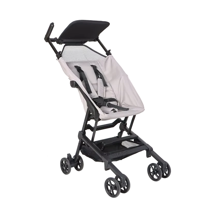 Lightweight One key Folding Aluminum Frame Baby Stroller Portable Push Chair Easy Carry World's Smallest Pocket Cart 25kg