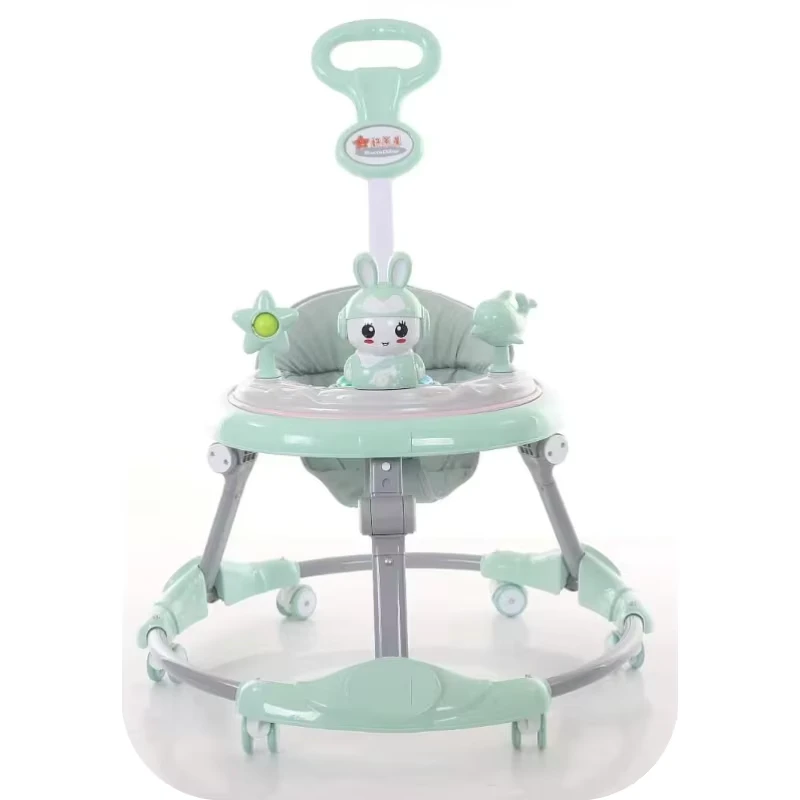 Lightweight Portable 2 in 1 Baby Walker Push Hand Design for Toddlers for Baby Walking