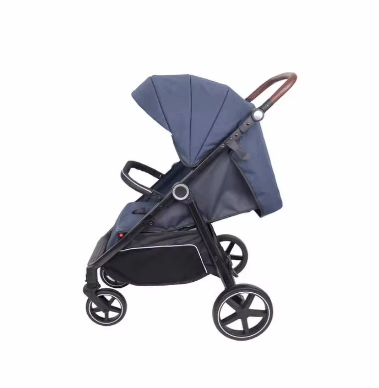 Lightweight Portable Multi-Function EN1888 Certified Steel Frame 15kg Load Capacity Baby Stroller
