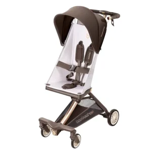 Lightweight Pushchair High View Baby Pram Travel Compact Stroller Foldable Pram Aluminium Alloy