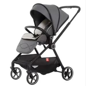 Lightweight Reversible Baby Stroller Foldable Shock absorbing Pram CE Certified Detachable for Daily Commute