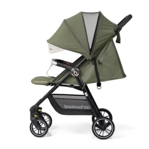 Lightweight Stroller with Compact Fold Vintage Baby Carriage Portable Travel Stroller Chair