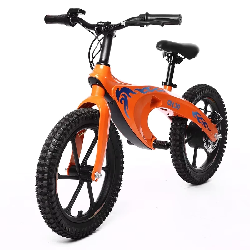 Lightweight Strong Magnesium Alloy Kids Electric Bike with Powerful 250W Gear Motor and Long Lasting Battery
