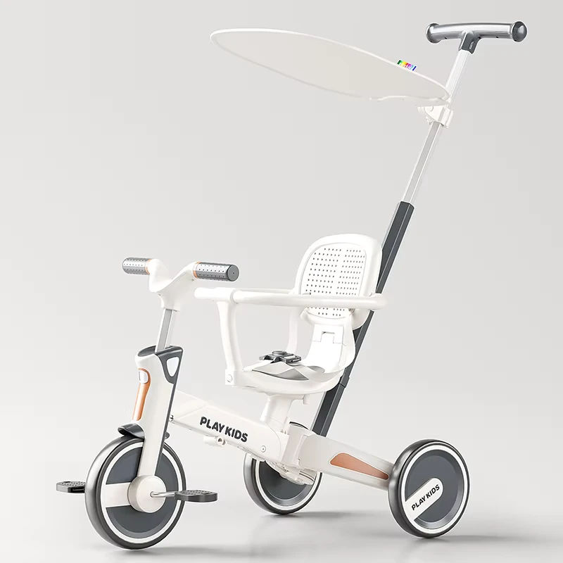 Lovely Baby Children Push Tricycle Toddler Bike 3 Wheels Tricycle for Kids Children 2 Years
