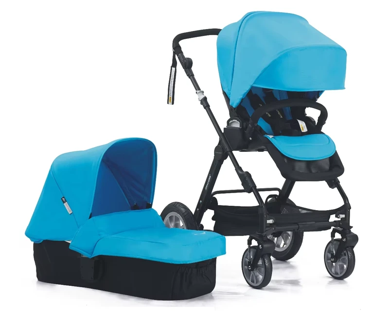 Luxury 3 in 1 Baby Pram Travel System Convenient Carriage Baby Stroller with Car Seat for Toddlers