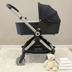 Luxury 3 in 1 Carriage Baby Stroller with Car Seat Pram Foldable Light Travel Buggy for 3 Year Olds BP168-2