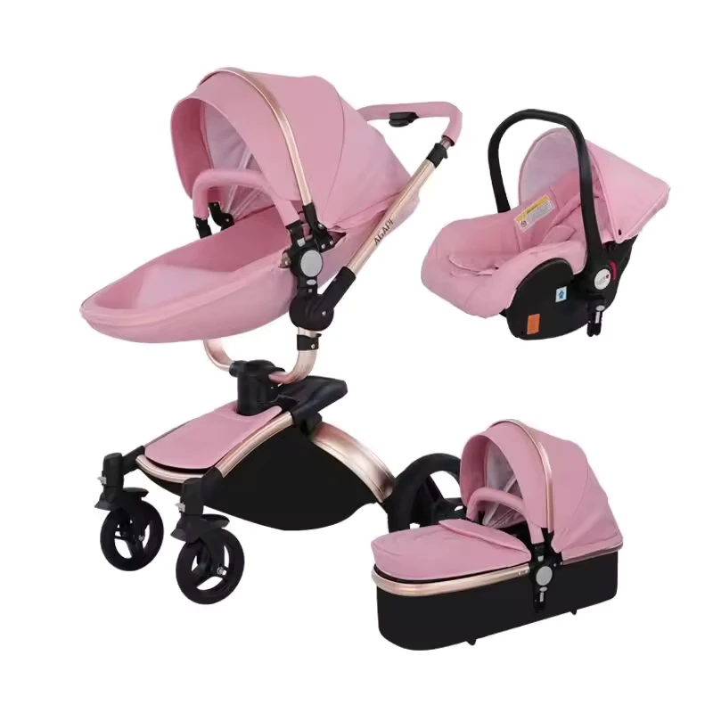 Luxury 3 in 1 Egg Baby Stroller