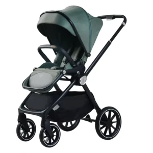 Luxury 3 in 1 Lightweight Linen Baby Stroller Foldable CE Certified All Season for 0-3 Years Old Car Type