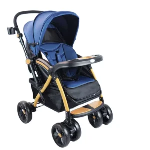 Luxury Baby Stroller Multifunctional Classic 3 in 1 Leather Custom OEM Customized Frame Logo