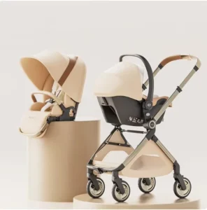 Luxury Convenient Foldable Aluminum Alloy Travel Baby Stroller for 3 Year Olds
