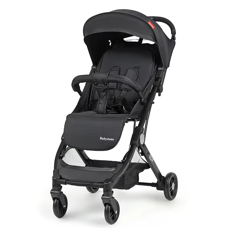 Luxury Lightweight Baby Stroller Portable Folding Baby Stroller Multi functional Baby Stroller with Comfortable Baby Seat