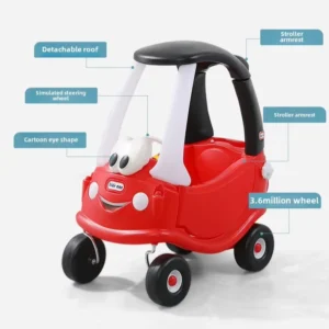 Manufacturer Custom Good Quality Animals Plastic Ride on Toy Kid Car