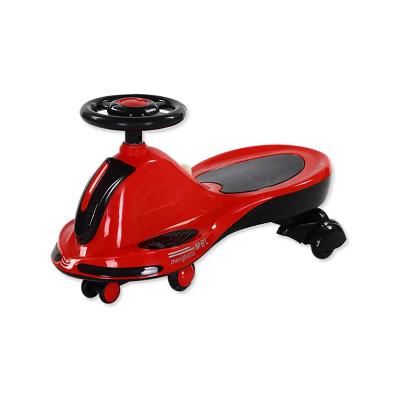 Manufacturer OEM Colors 360 Rotation Kids Swing Car Children's Wiggle Car with Music and Light Car Toys for Kids