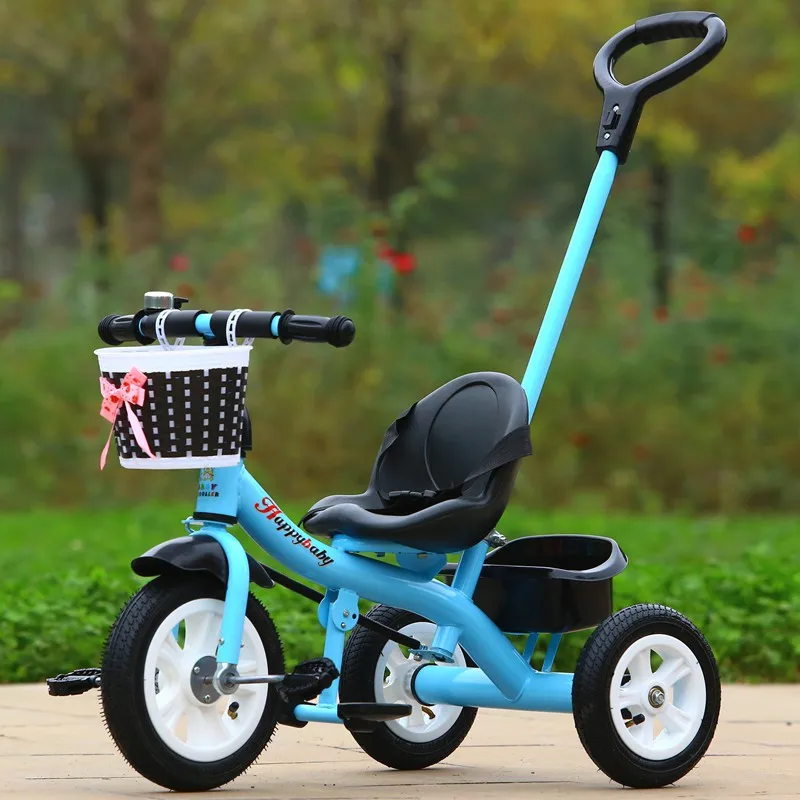 Manufacturers Children's Tricycle Bicycle 2 6 Years Old Metal Large Trolley Stroller Ships Via Proxy