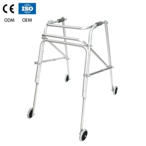 Medical Silver Drive Mobility Aluminum Lightweight Handicapped Stair Walkers With Wheels For Adults