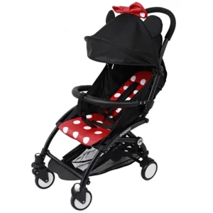 Metal Handrail Baby Stroller Accessories Extension Strap Guard Rail No Disassembly Required