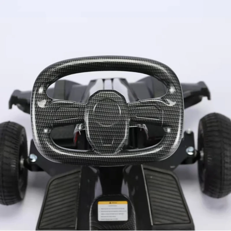 Mini Electric 4 Wheel Go Kart Adults 36V Motor Fast Speed Racing Drifting Car New Condition Engine Rubber Material