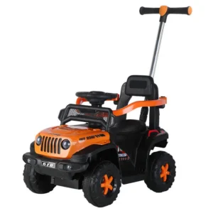 Mini Electric Push Car 4 Wheels Kids Ride on for 2 to 4 Years Battery Powered Kids Baby Car with Remote Control