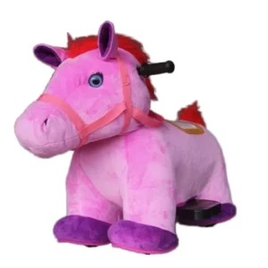 Mini Electric Ride-On Toy for Kids Unisex GM59 Indoor Home Use Small Size Animal Car CE Certified Battery Charged Plush Material