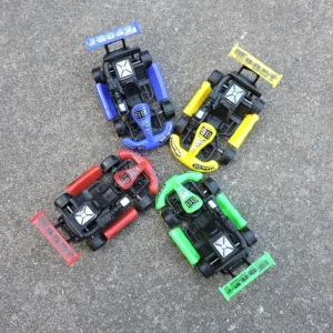 Mini Go Kart Kids Friction Toy Cars Vehicle Racing Game Vehicle Model Children Educational Toy Funny Kid’s Race Car Toys