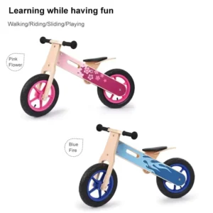 Mini Kids Push Bike Wooden Kids Walker Bike Baby Balance Bicycle for Children