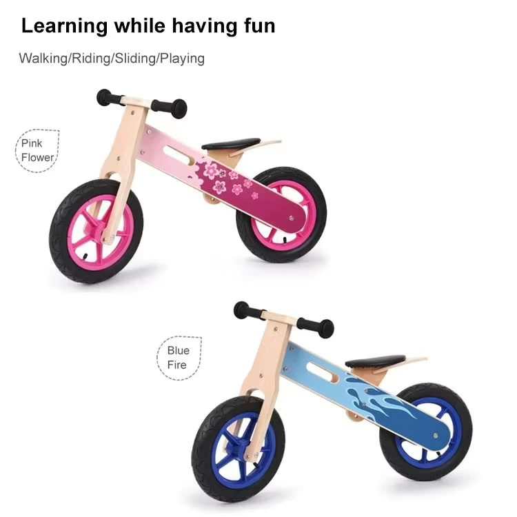 Mini Kids Push Bike Wooden Kids Walker Bike Baby Balance Bicycle for Children