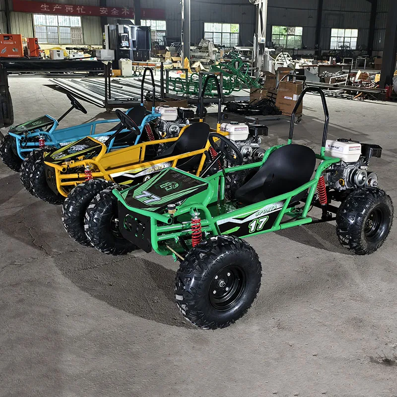 Mini Off Road Gasoline Go Kart 212cc Disc Brake Adult Use High Speed Kart